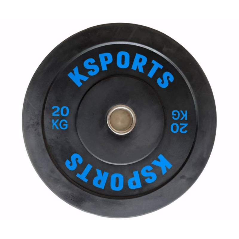 Discos Pro Bumper Ksports 20 Kg (Par)