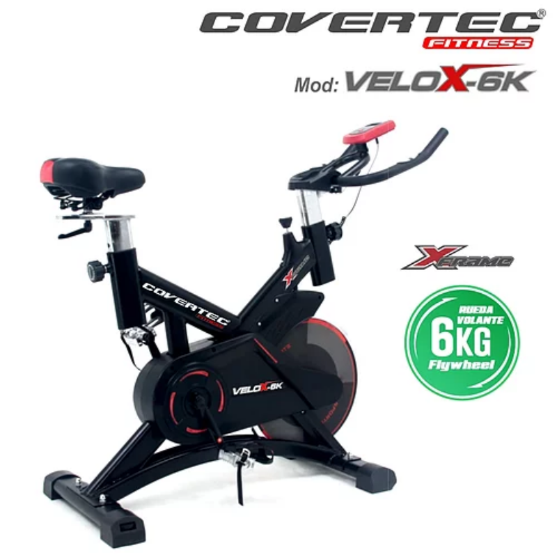 Bicicleta Spinning Covertec® Velox - 6k